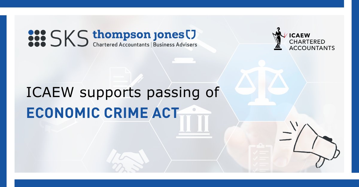 On 14 March 2022, the #Economic Crime (Transparency and Enforcement) Act 2022 became #law, following substantial amendments made by the House of Lords. Here’s a summary of what it changes.

#SKSThompsonJones #economiccrime #icaew #WinnersWednesday 

bit.ly/3tUNMfW