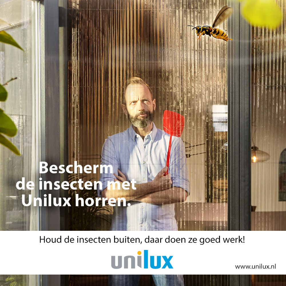 🐝Het gaat slecht met de insecten! Ook dit jaar gaan we door met onze campagne: "Bescherm de Insecten met Unilux Horren" op TV én Radio!  Kijk voor meer informatie over onze campagne op unilux.nl/beschermdeinse…
#uniluxhorren #beschermdeinsecten #horrenspecialist