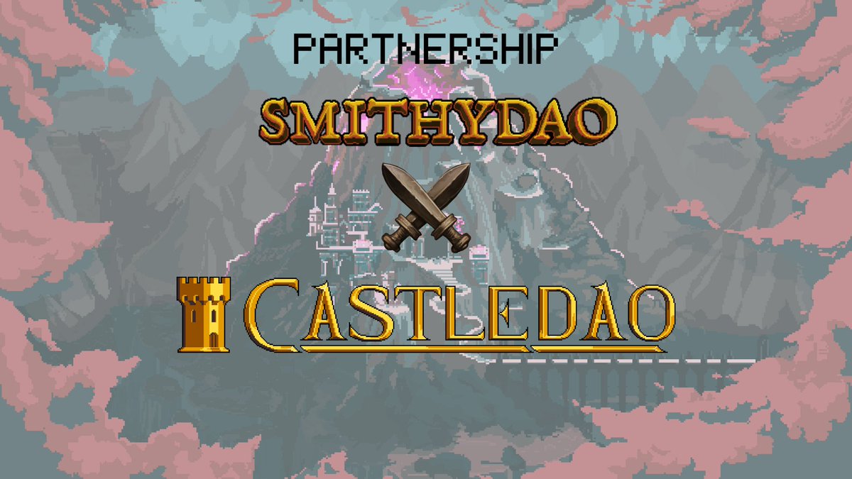 SmithyDAO's tweet photo. SmithyDAO X CASTLEDAO

Win 10 #DefiHeroes

1️⃣ Follow @SmithyDAO @SmolWeapons  &amp; @castlesdao2 
  
2️⃣ ❤️, RT, Tag 3 friends

3⃣ Comment your AETH address 

⏰ 24 h https://t.co/7IqHv7OiwT