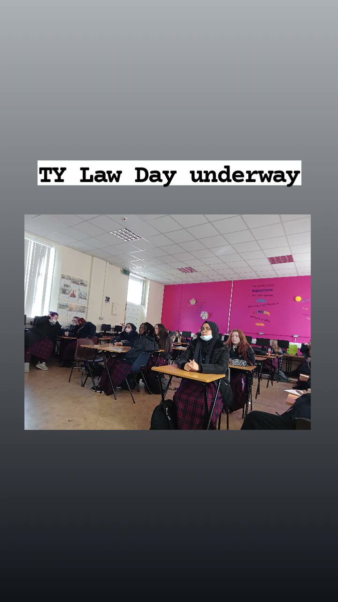 Thank you to the bright, enthusiastic students at <a href="/colnanonagle/">Coláiste Nano Nagle</a> for engaging with the interactive law day this week. <a href="/LawModules/">Law Modules Ireland</a> <a href="/TyModules/">Catherine Mc Loone BL LLM</a> thoroughly enjoyed visiting your school. A great day of learning... 'Not Guilty'verdict by the jury👏⚖️Well done all.