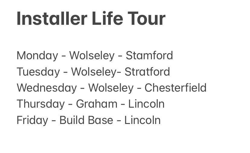 harrydanfoss's tweet photo. Next week we will be hitting the Midlands with the Danfoss Installer Life on tour! Check out the dates below  for locations 👇👇👇 https://t.co/tytiZpRMnH