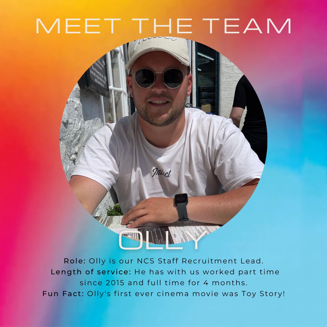 Meet Olly, our NCS Staff Recruitment Lead!

#ncs