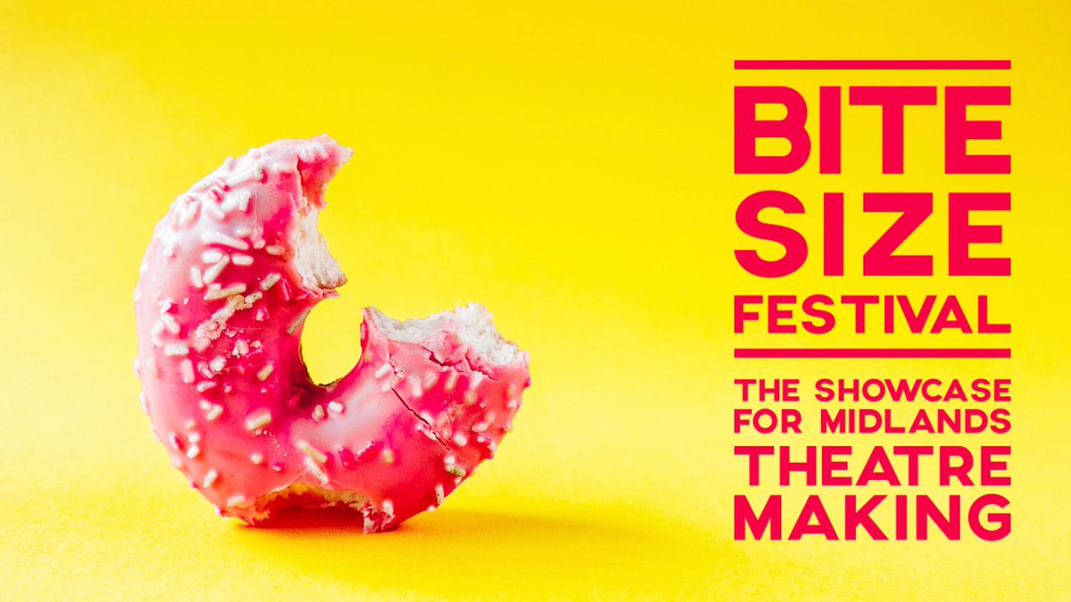 📢 NOW ON SALE: Bite Size Festival 2022🎉

A day-long festival of exciting new theatre from the Midlands on Saturday 30 April <a href="/warwickarts/">Warwick Arts Centre</a>! 

You can buy a day pass, or tickets for individual sessions: bit.ly/BiteSize2022 

Read down to see the programme line up ⬇️

#FBBS22