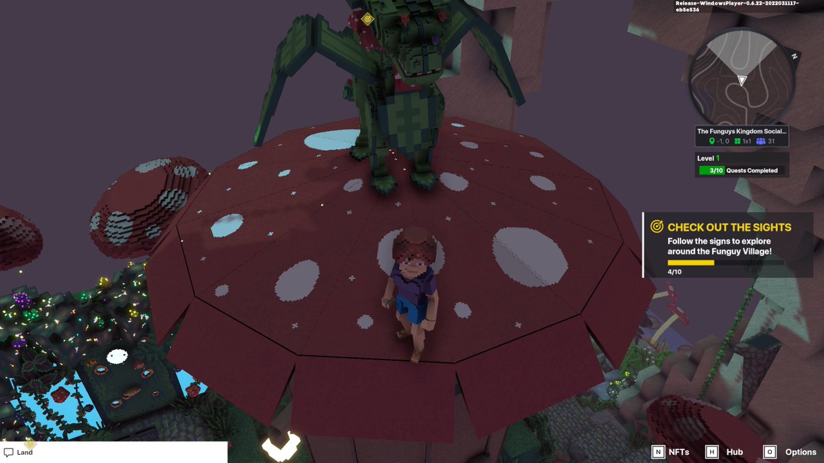 justifiedtv's tweet photo. @TheSandboxGame I just participated in the daily #SandboxAlphaS2Contest for a chance to earn up to 1,000 $SAND! Starting March 15 - Selfie with the mushroom dragon. Check out my screenshot below! 👇 #SandboxAlphaS2 https://t.co/vDIm8fE9Mh