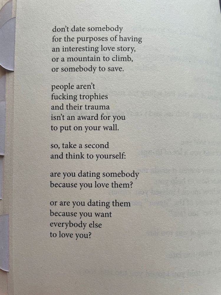 so, take a second