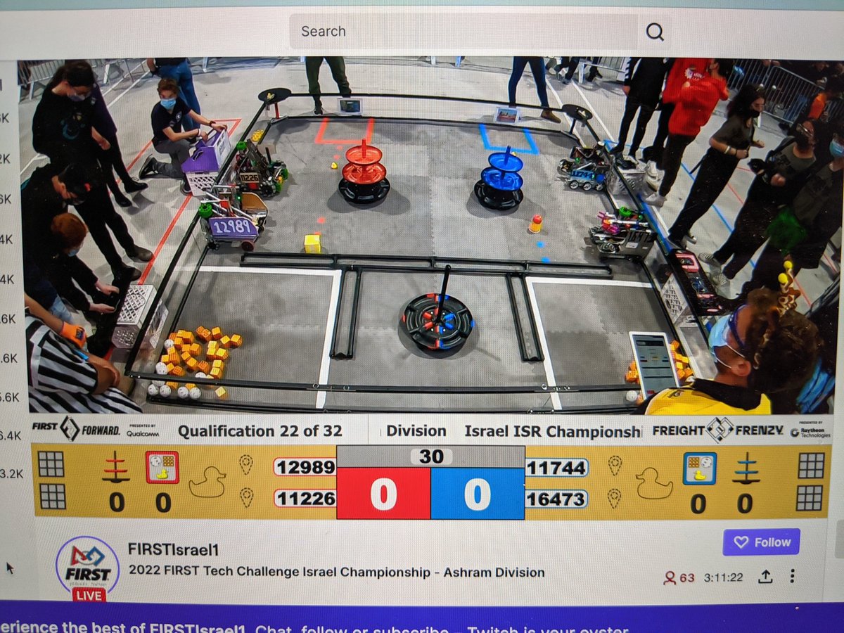 Cheering on my fellow coach <a href="/prattdianna/">PrattDianna</a> and the AIS Talon Robotics Team competing in the <a href="/FTCTeams/">FIRST Tech Challenge</a> tournament in Jerusalem today! #STEM #edtech #Robotics #FTC
