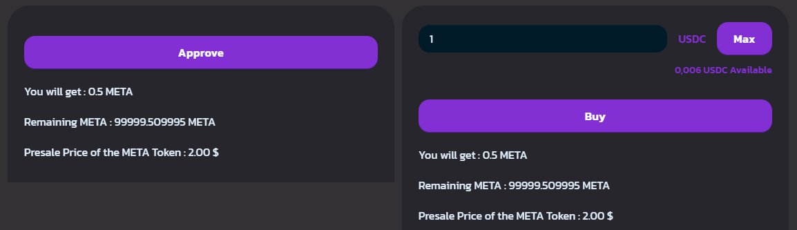 MetafiSwap's tweet photo. HOW TO BUY META

1⃣ go to https://t.co/UiljnYmuGk
2⃣click on APPROVE
3⃣select the amount of USDC and click on BUY

#DeFi #YieldFarming #Fantom #blockchain  #cryptocurrency  #100xCoin #CryptoNews  #Metaverse #USDC #FTM #Dapps #CryptoGems 
#BTC https://t.co/7UyPYVMY2V