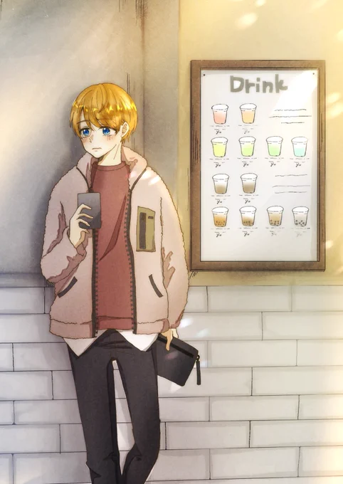 待ち合わせする綴水 