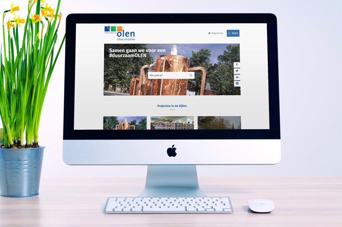 TeamLCP's tweet photo. Lokaal bestuur Olen presenteert zijn ambities voortaan op een lcp deelwebsite.🧐De gebruiker kan zoeken en filteren op thema's.
👉https://t.co/CmniCl403y 

#lcpwebsite 
#webdesign #webdevelopment 

@gemeenteOlen https://t.co/n3PFYOoSMh