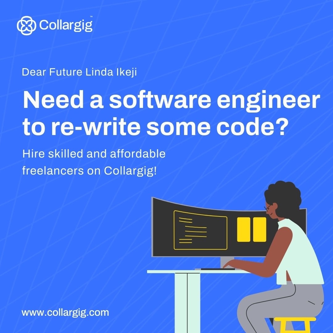 Collargig's tweet photo. Looking for a software engineer to build your app? 
 
Sign up as a client on https://t.co/waA1qVXyqm today and hire skilled and affordable freelancers. 

#Collargig #smallbusiness #africanfreelancers #freelancersinnigeria #softwareengineer #socialmediamarketing #find freelancers https://t.co/EJPseQBBz2