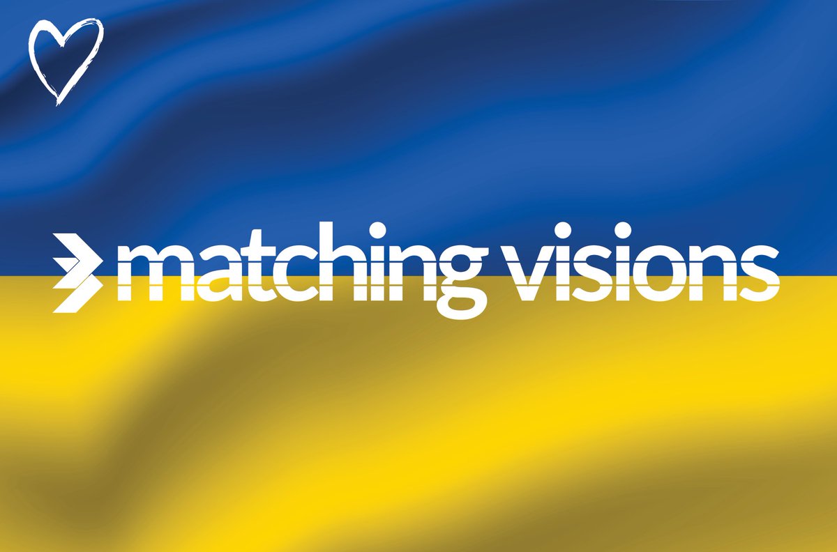 MatchingVisions's tweet image. Matching Visions  Stands with Ukraine during these tough times! We are sending our love and support their way! #standwithukraine #ukraine