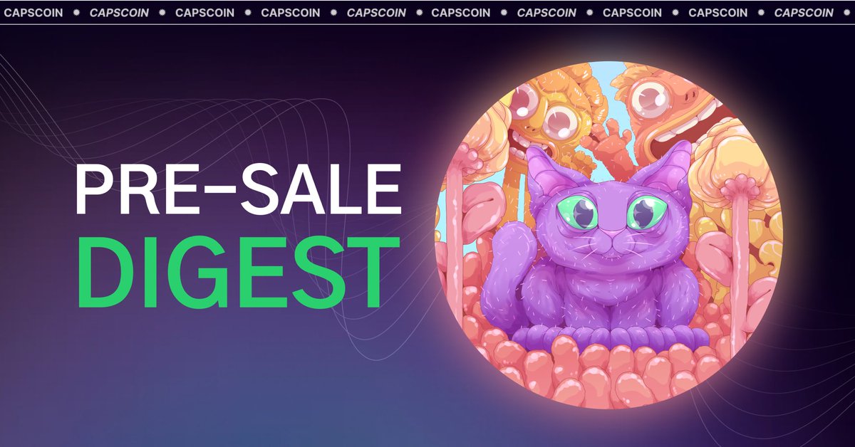 CapsCoin_io's tweet photo. 🕹#CAPS #Catoverse pre-sale was held!

Missed out? Read small digest below:

⌚️On Dec 21, 2021 we introduced 4 Catoverse #NFT’s!  (Equivalent to #CapsCoin from $25 up to $200)

▫️2 NFT of REGULAR rarity
▫️2 NFT of SPECIAL rarity 

#PlayToEarn #Metaverse https://t.co/aNFWBACGkW