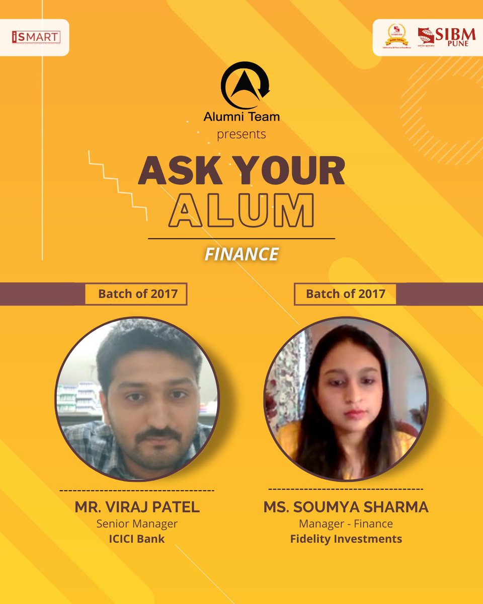 SIBMPune's tweet photo. SIBM Pune had the opportunity to host its alumni as a part of the Ask Your Alum organized by the Alumni Team of SIBM Pune. We are grateful to all the alumni for their time and patience in sharing their journeys and answering the many questions.

#SIBMPune #AlumniTeam #Askyouralum https://t.co/1pwRvsQ0Ag