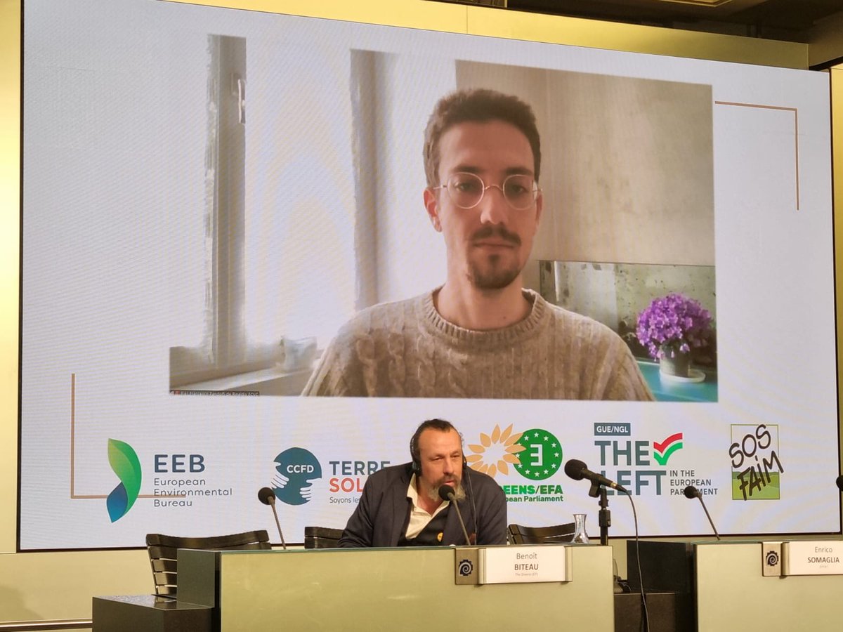 Ce matin, j'ai eu la chance de participer à une conférence organisée par <a href="/Green_Europe/">European Environmental Bureau</a> <a href="/ccfd_tsolidaire/">CCFD-Terre Solidaire</a> @SOSFAIM et consacrée à l'usage des pesticides en Europe. 
L'occasion de présenter l'étude <a href="/Impact_matters/">Le Basic</a> sur les coûts cachés des pesticides.
#PesticidesEU #StopPesticides