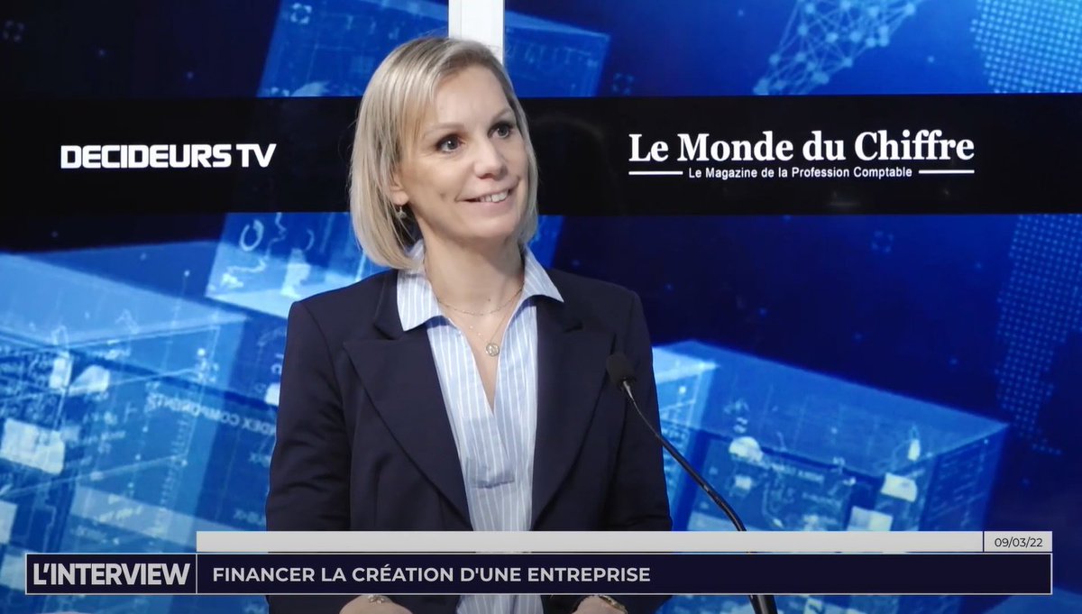 HuguesRob's tweet photo. [Décideurs TV] L'interview : Financer la création d'une entreprise 📺 Les conseils pratiques de Céline Dargent associée Sadec Akelys sur @DECIDEURSTV @mondeduchiffre #finance #entreprise #conseils #expertscomptables #interviewLMC https://t.co/9YVH85CvnU https://t.co/dCdQsqJQFv
