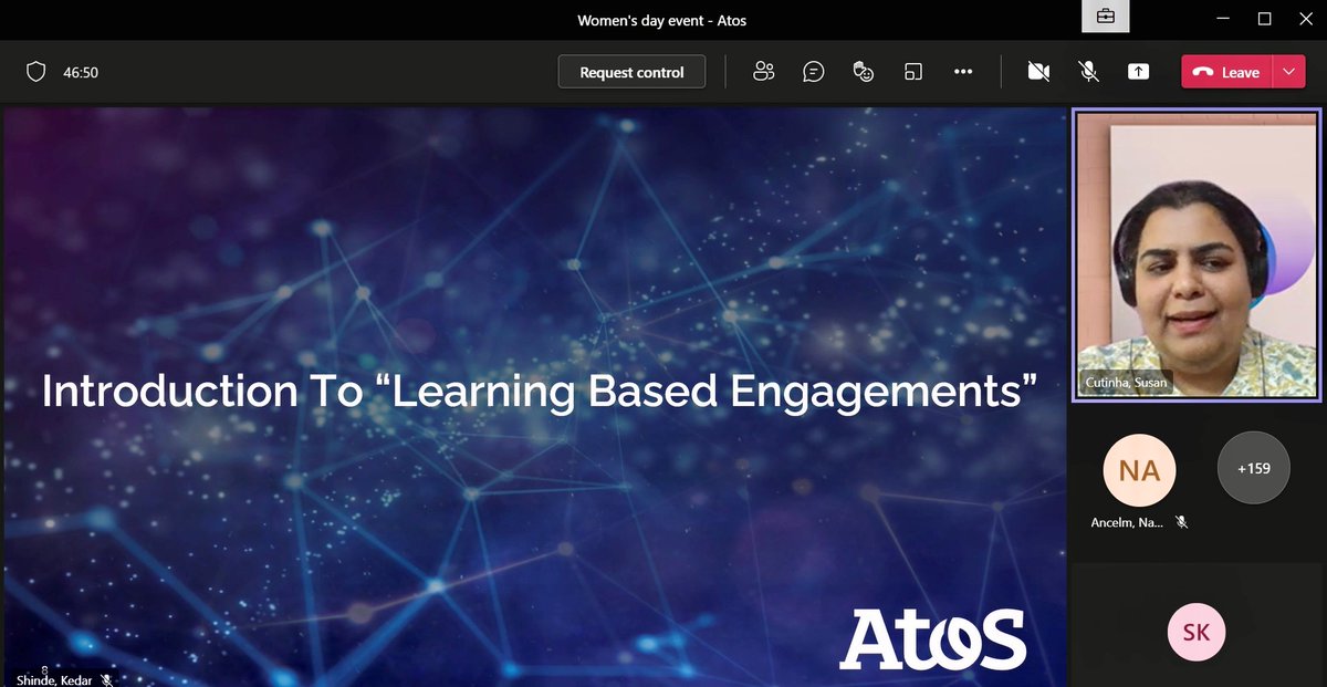 Atos_India's tweet photo. Atos GDC India organized a campus engagement event on International Women's Day 2022. 

#AtosGDCIndia #IWD2022 #CampusEngagement #TheFutureIsOurChoice https://t.co/wh6XWO7V93