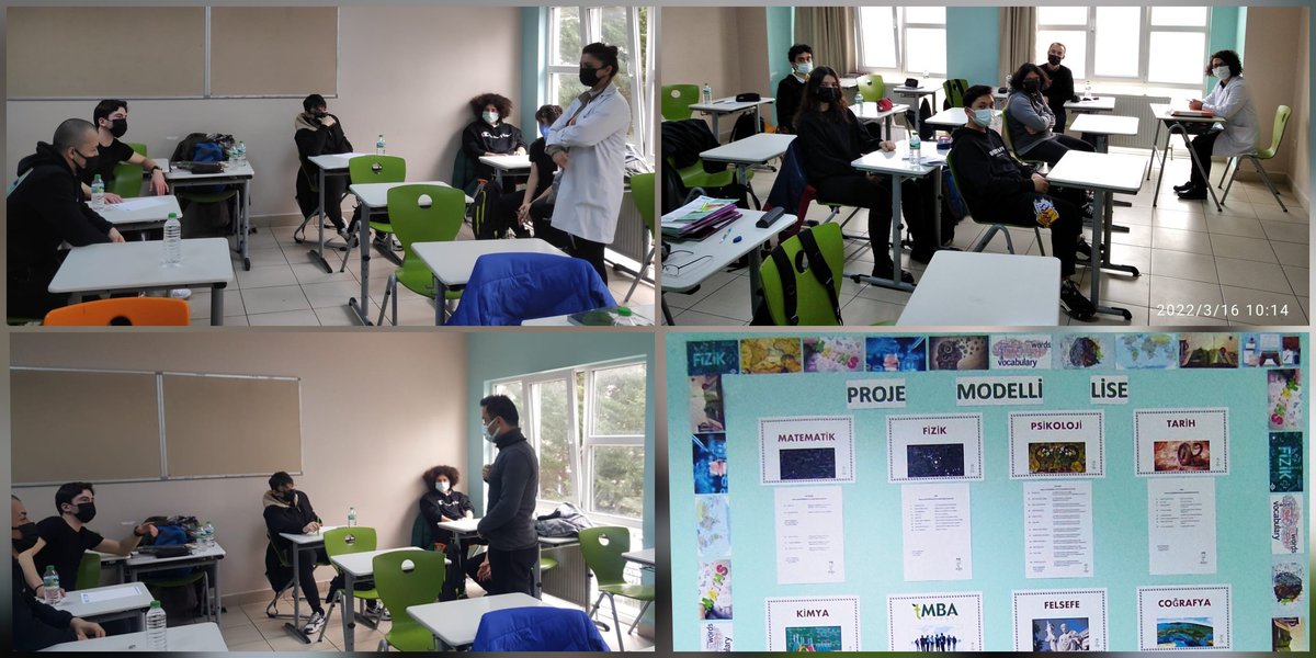 #ProjeModelliLise kapsamında öğretmen ve öğrencilerimiz araştırma projelerini değerlendirmek üzere bugün bir araya geldiler 📝📈🔬📐🧲 Araştırmak, üretmek, geliştirmek Doğa'mızda var ⭐

<a href="/DogaOkullari/">Doğa Koleji</a> 
<a href="/Azrafraarzu1/">Arzu Uz</a> 
<a href="/MehmetKemalkoc1/">Mehmet Kemal koca</a> 
<a href="/ekremkoseoglu53/">Ekrem köseoğlu</a>