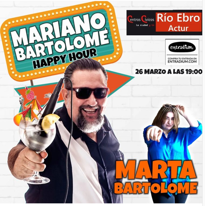 zaraguasa's tweet photo. Con Happy Hour empezó todo hace justo un año y hemos decidido re-estrenarlo. Hemos llevado a Mariano al peluquero y al gimnasio... uno de los dos planes ha fallado, pero está guapísimo con el pelo corto. 
Las entradas, aquí: https://t.co/4CMBVfLy8g https://t.co/HPtEZKzPgU