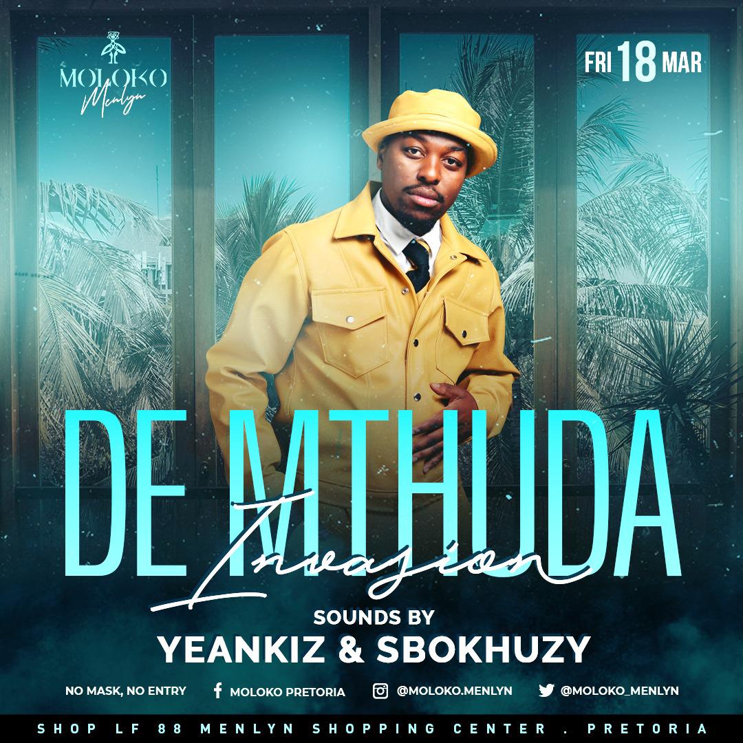 sunraysandstuff's tweet photo. Look at this Friday's line up @Moloko_Menlyn
😳🔥 You don't wanna miss this one #molokomenlyn #fabulousfridays🚀 https://t.co/hzepGYp20U