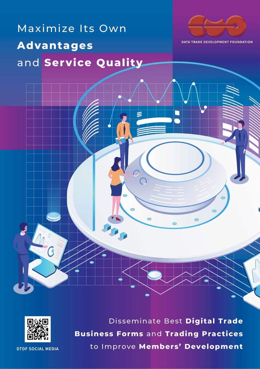 DTDF_HQ's tweet photo. Maximize its own advantages and service quality and encourage fair competition among industry chain companies. Disseminate the best digital trade business forms and trading practices to improve members ’development and their business performance. https://t.co/4z0XIIsCNI