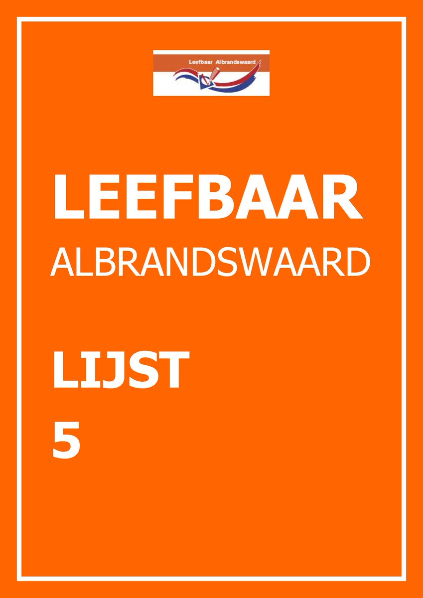 Stem 16 maart Leefbaar Albrandswaard!

 #gemeenteraadsverkiezing2022