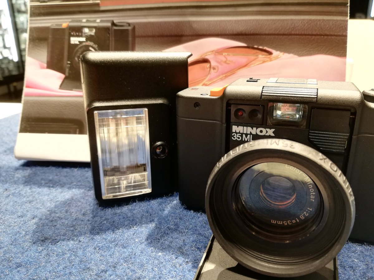 wattmann_cm_myh's tweet photo. ワットマンマルイシティ横浜カメラ買取センターです。
【入荷情報】
#MINOX #35ML
持ち運びに最適サイズ
オレンジのシャッターボタンが
アクセントになってます!
可愛く、カッコ良いカメラです。
#ワットマン
#マルイシティ横浜
#ミノックス
#コンパクト https://t.co/v762X9OQt9