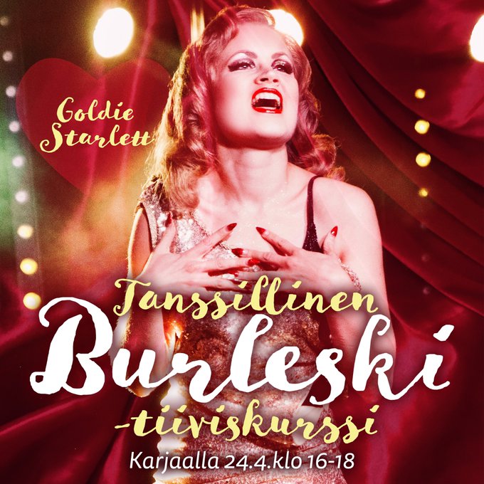 Kuuleeko Karjaa? Tervetuloa tanssimaan puuhkan kanssa. 😘   🌹24.4.2022, klo 16-18 🌹Tanssiopisto Hurja<a href="/tag/burlesque"class="tags"><span>#burlesque</span></a><a href="/tag/popart"class="tags"><span>#popart</span></a><a href="/tag/pinupgirls"class="tags"><span>#pinupgirls</span></a><a href="/tag/businesswoman"class="tags"><span>#businesswoman</span></a>