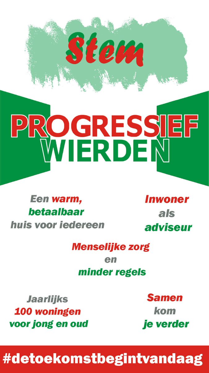 Stem Progressief, Stem Lokaal, Stem Progressief Wierden.