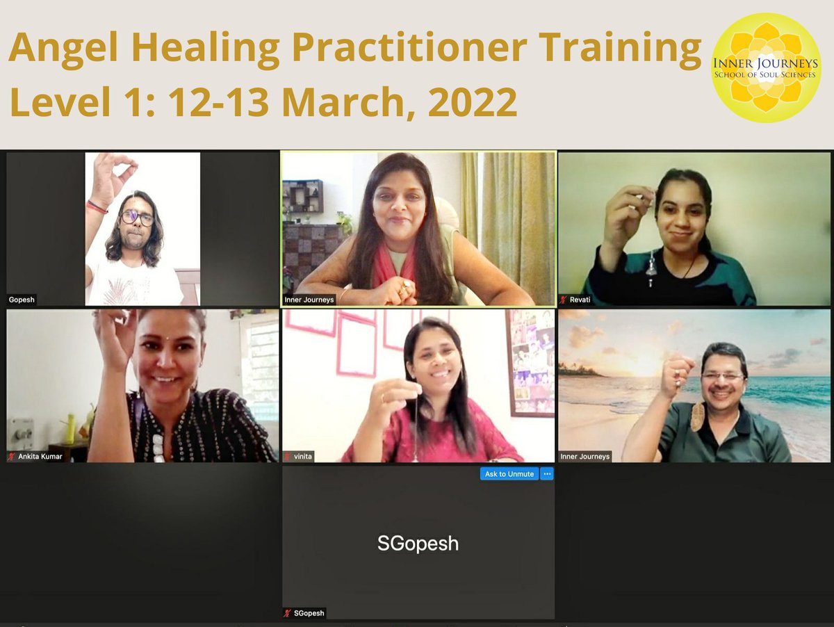 InnerJourneys2's tweet photo. Congratulations to our new batch of Angel Healers! 👼🏼

It was a pleasure to know each one of you and help you connect with Angels and teach you each and every tool right from auto writing to Angel card reading.👏🏻
More power to all of you!

Love &amp; Light 💕
Priyanka ⭐️ https://t.co/KJPGk5kzVB