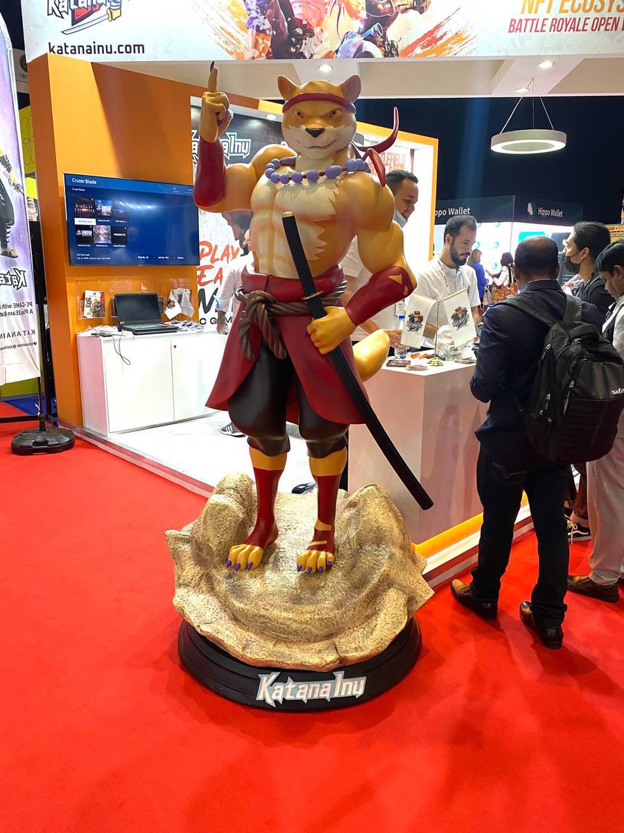 katanainu's tweet photo. "I will fight to the end sensei" - Katana Inu

#CryptoExpoDubai2022 #KatanaInu #whereisyourkatana https://t.co/JGzacXJasS