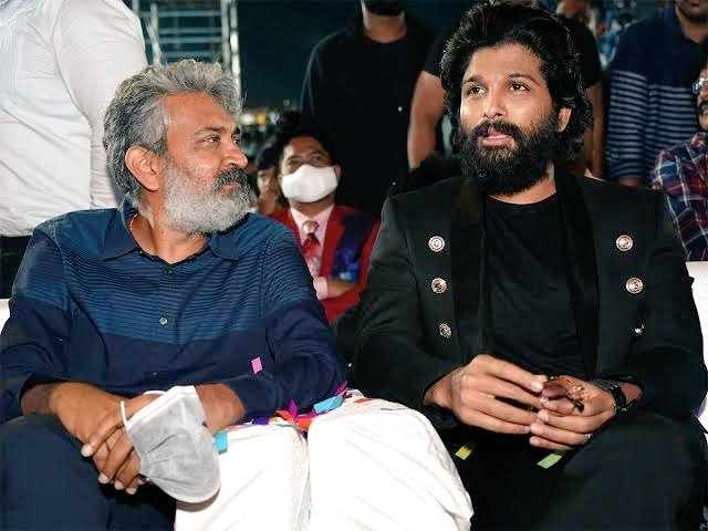 Santhosh_777's tweet photo. @imsarathchandra Anna Birthday Special - It's Official 🤙😎

#SSRajamouli #AlluArjun 
@alluarjun https://t.co/TyRY2bnWqj