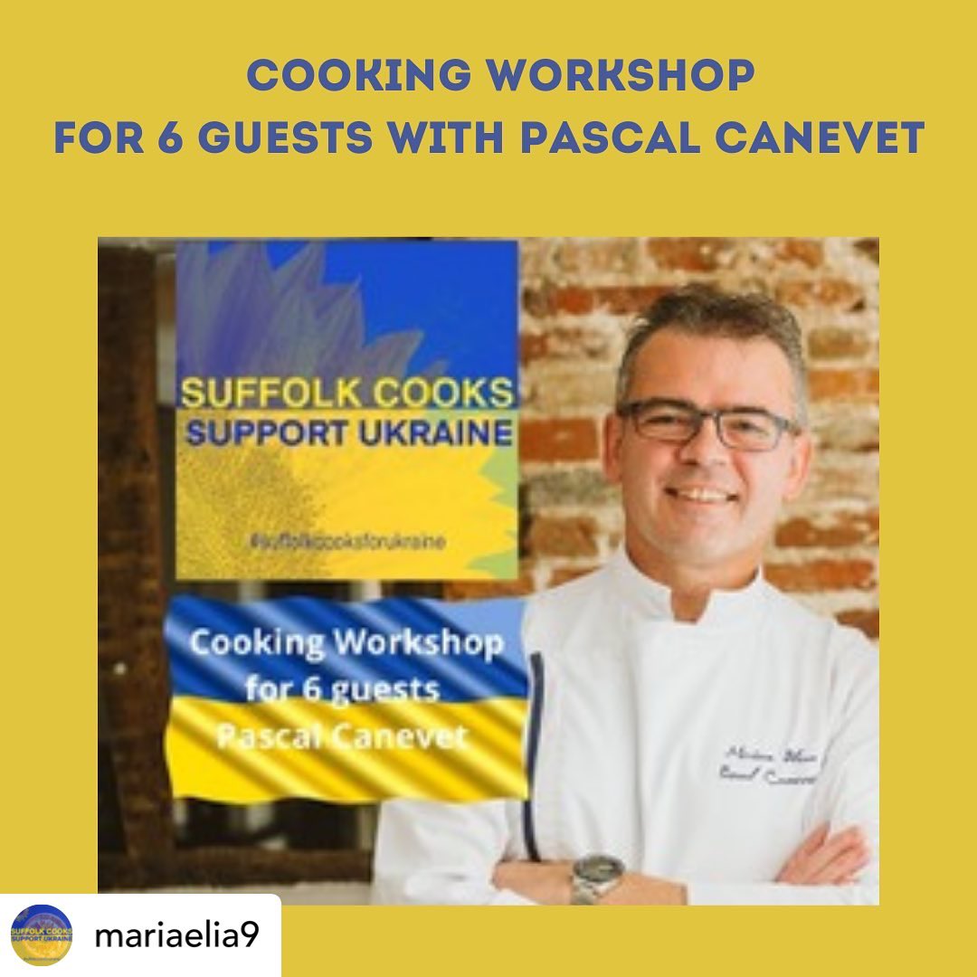 TessaAllingham's tweet photo. Culinary royalty from Norfolk and Suffolk, an award-winning B&amp;B stay, a luxurious notebook cover. Thank you @DeliaOnline @NorwichCityFC Alex Mackay, @pascalcanevet @Maison_Bleue, @Doeleather, #fiveacrebarn 👏👏👏
 Bids by DM to @LindaDuffin or at #suffolkcooksforukraine tomorrow! https://t.co/pYzX0HP5cN