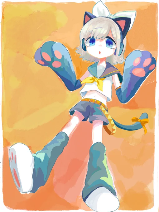 !?ねこみみ鏡音芹沢あさひ!?!?!?!? 