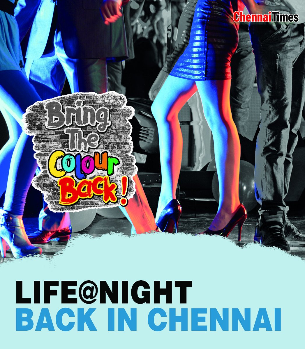 ChennaiTimesTOI's tweet photo. With timing and occupancy restrictions lifted and live gigs and events welcoming patrons back to restaurants, bars and the dance floor, #Chennai's #nightlife industry is ready to put the greys and blues of the #pandemic behind it. Check out our story more
#bringthecolourback https://t.co/a8EG2oyUtB