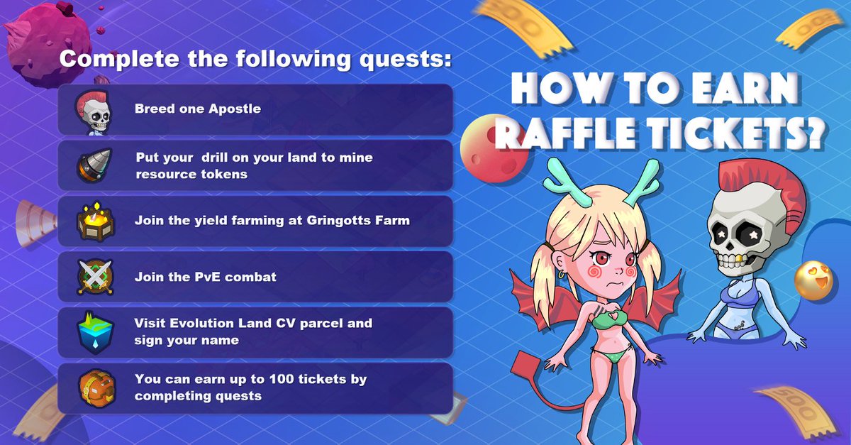Evolution_Land's tweet photo. 🌏Evolution Land Columbus #Raffle Event is coming!
🥳Total of 50,000 $RING and 50,000 COO Prize Pool is waiting for you!
⏰Timeline: 
2022/3/21 00:00 (UTC+8) and lasts for 72 hours!
https://t.co/JEwHrjsvGQ
https://t.co/KZAUjanB4q
#Airdrop #metaverse 
https://t.co/YRck2NCL26 https://t.co/N5ItWtaR7E