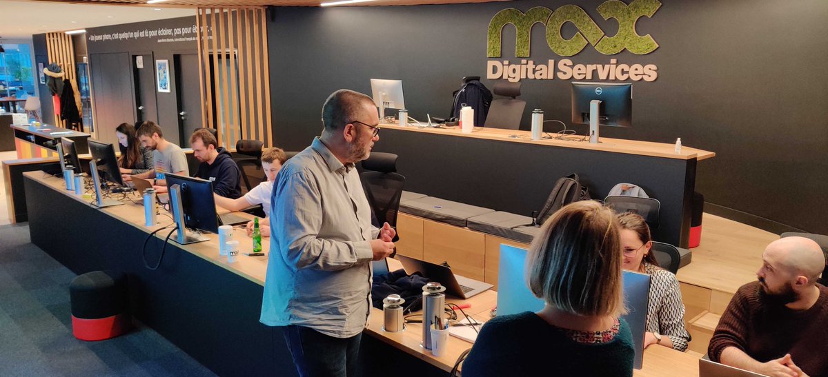 Merci <a href="/gsalaun1/">_</a> et <a href="/AnnabelBourde/">Annabel Bourdé</a> pour ce coding contest "extreme startup" hier soir! On s'est bien marré 🤣 Dédicace à mon mate <a href="/AudrenBrlt/">Audron</a> de la team undefined 🎉