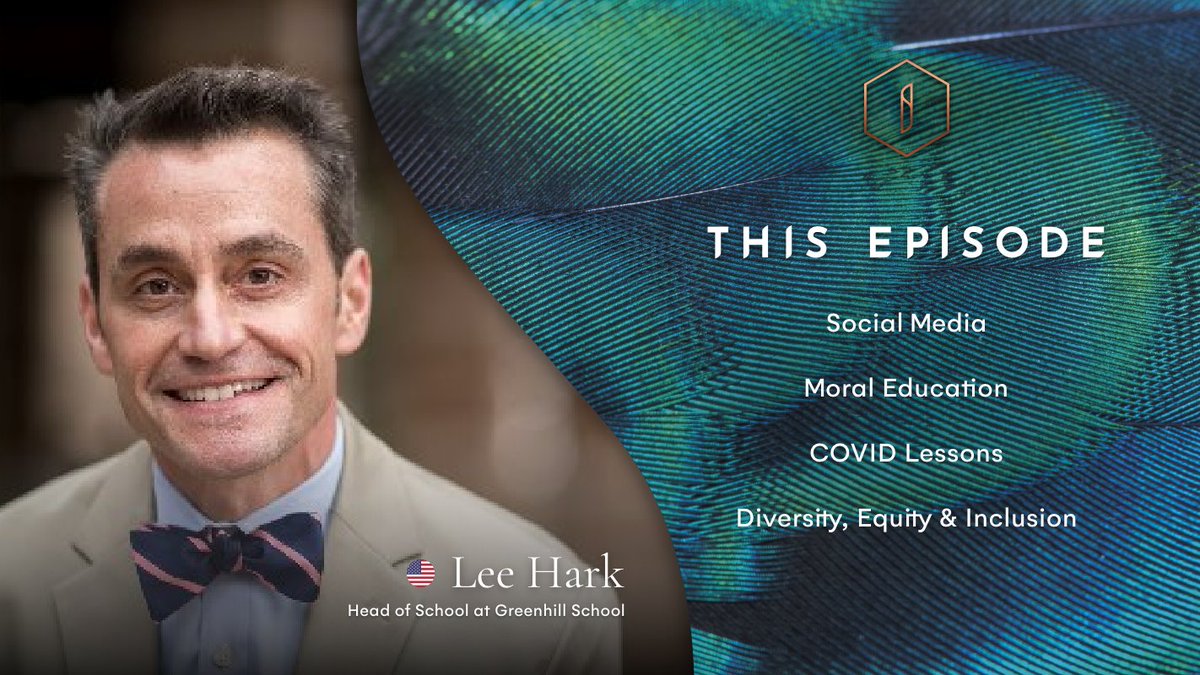 In S2E21 of our #InspiringSchoolsPodcast, Lee Hark (@LeeHark) and I discuss the divisive nature of social media and the role teachers &amp; schools play in supporting our students, the challenge of creating new school values, and life after COVID.
 
🎙️ schoolbyt.es/ISPodcast-Spot…
