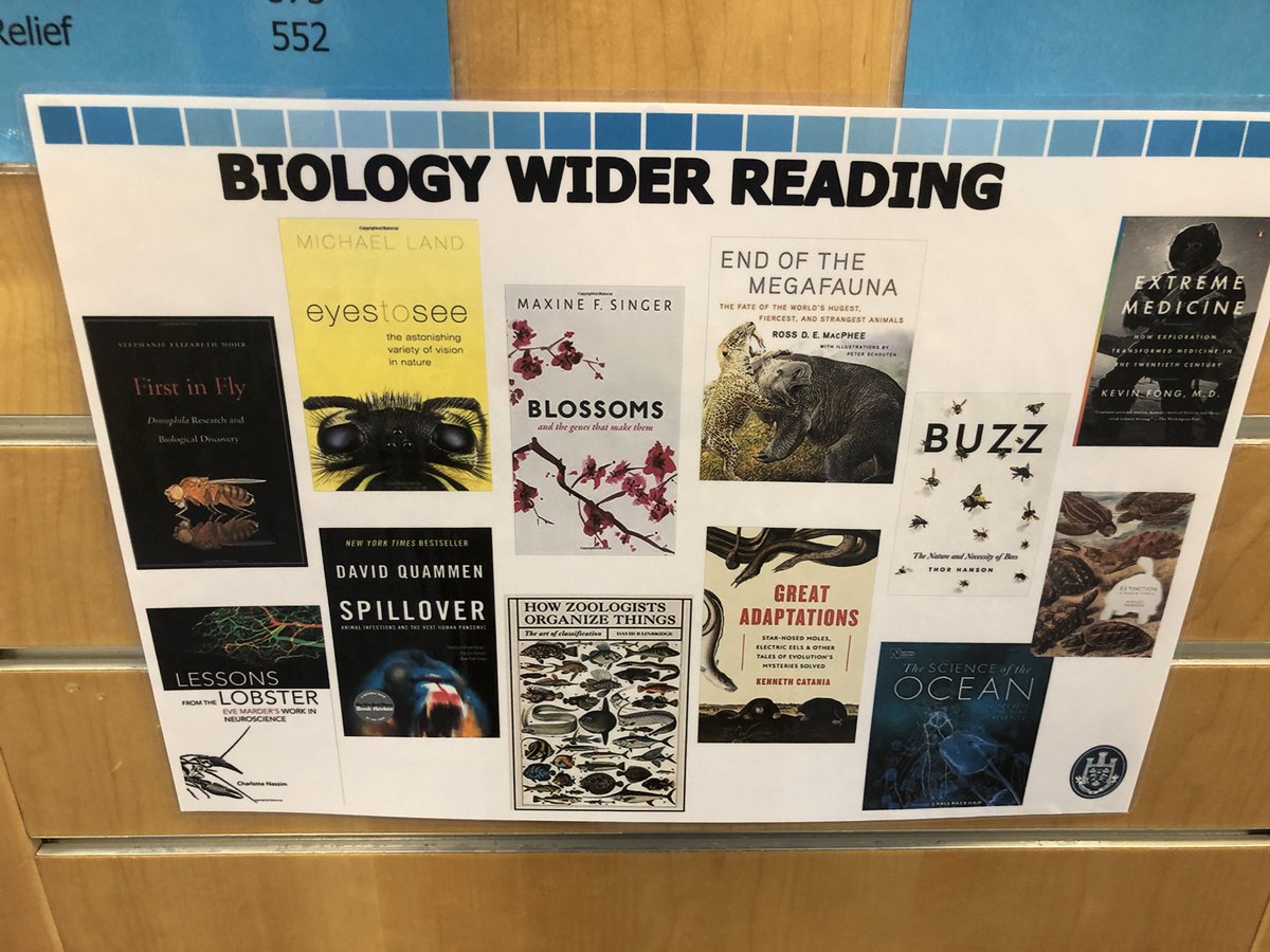Librarian (@thsbookworm) on Twitter photo As part of #BritishScienceWeek2022 don’t forget the wider reading also available <a href="/thomashardye/">Thomas Hardye School</a> Library #Biology #Chemistry #Physics <a href="/THSMostAble/">THS Most Able</a> <a href="/THS_Science/">THS Science</a> <a href="/THSsixthform/">Thomas Hardye Sixth Form</a> As part of #BritishScienceWeek2022 don’t forget the wider reading also available <a href="/thomashardye/">Thomas Hardye School</a> Library #Biology #Chemistry #Physics <a href="/THSMostAble/">THS Most Able</a> <a href="/THS_Science/">THS Science</a> <a href="/THSsixthform/">Thomas Hardye Sixth Form</a>