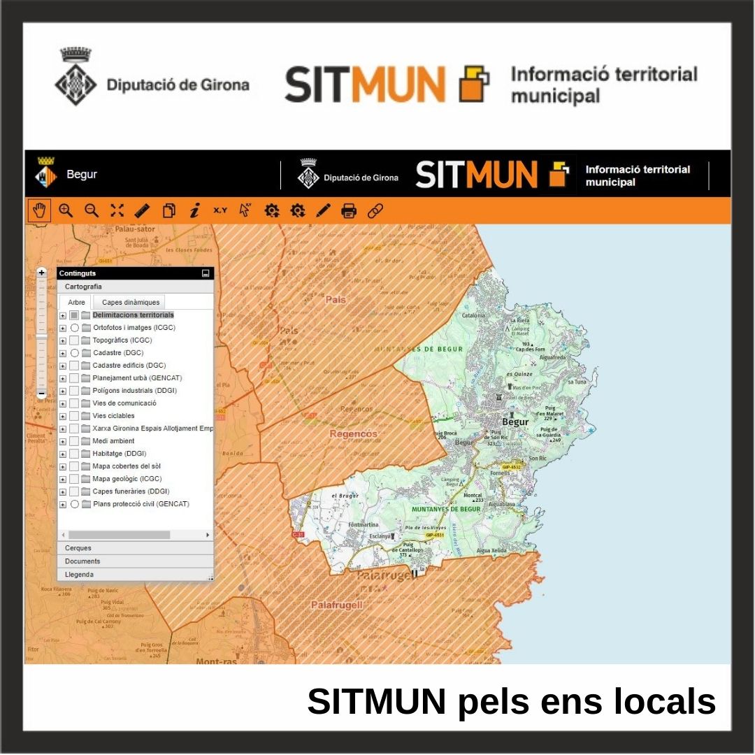 DiputacioGirona's tweet photo. 📢Ep, encara no us heu adherit al #SITMUNDdGi?
💻Adreçat a #ajuntaments, #consellscomarcals, #consorcis i #mancomunitats de les #comarquesgironines.
🖱Tota la informació cartogràfica, a un sol clic!
🔎Sol·liciteu el servei gratuït aquí👉https://t.co/PBeJ9L2FAP https://t.co/OlUp9Rcn0g