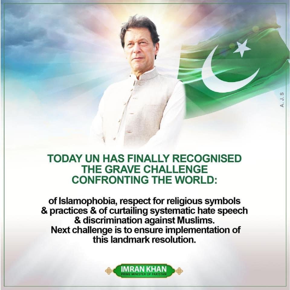 NisaePakistan's tweet photo. #congratulations to #PMImranKhan for raising it at the level of #UnitedNations https://t.co/tB6FxsOBq2