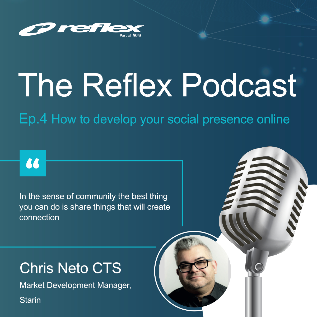 Thank you so much to <a href="/chris_neto/">Christopher Neto CTS</a> for talking on our podcast about social media.

I've just added a 12 minute highlights episode to the page so you can listen to this if you're short on time. 
reflex.co.uk/ep-4-how-to-de…

Available on all podcast platforms :)