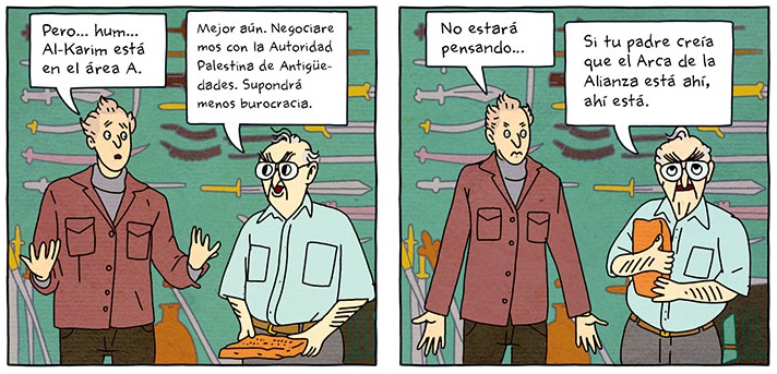 13mdn's tweet photo. "Con agallas e ingenio Rutu Modan construye una sátira afilada salpicada de diálogos ocurrentes, que va dejando por el camino numerosas víctimas, y en la que reparte munición contra todo el que se ponga por delante"@GualScar reseña Túneles @SalamandraGraph
https://t.co/tblRrxkByd https://t.co/icfD8Y1keh