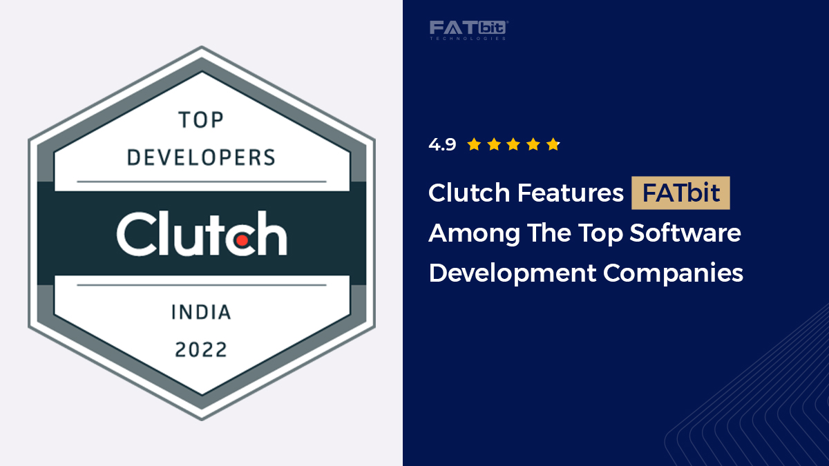 FATbit_Tech's tweet image. #FATbit bags yet another award from @clutch_co!

We are honored to share that @fatbit_tech is among the &apos;Top Software Development Companies 2022 (India)&apos; with 4.9/5 stars &amp;amp; 18th Rank.

clutch.co/press-releases…

#clutchreview #clutch #clutchaward #softwaredevelopment