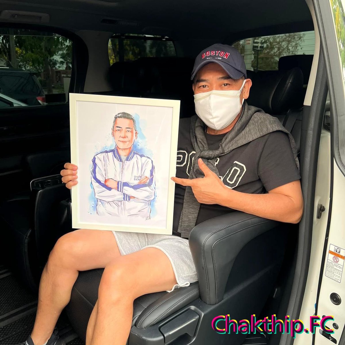 ChakthipFc's tweet image. พล.ต.อ.จักรทิพย์  ชัยจินดา กับรูปวาดจากFC👍👍 #จักรทิพย์ชัยจินดา #จักรทิพย์คนทำงาน #chakthipfanclub #chakthipFC