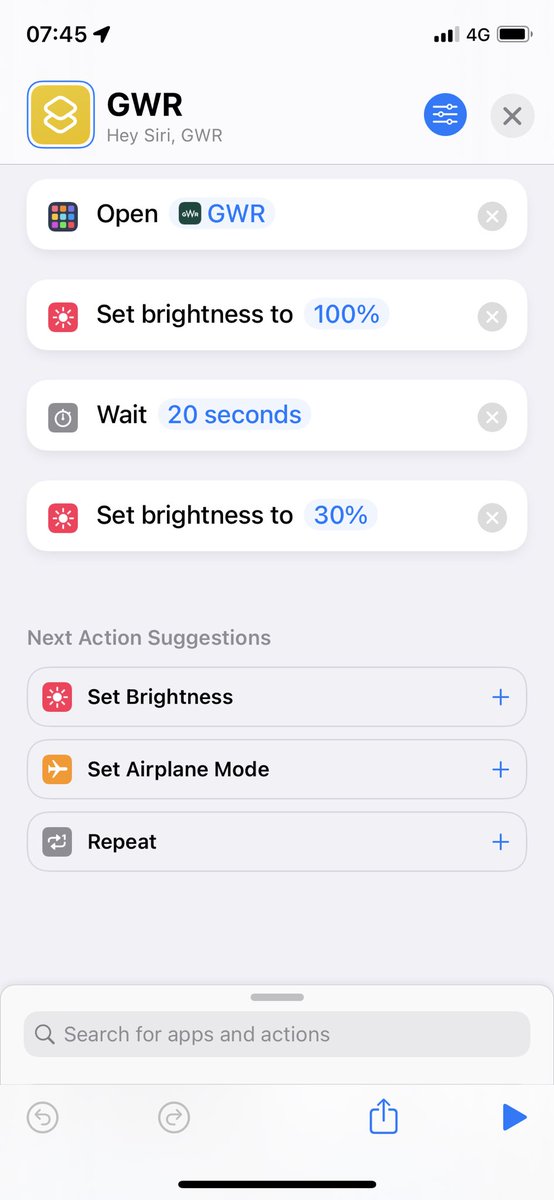 davidgate14's tweet photo. @GWRHelp When you get to the ticket barriers to scan your QR you need high screen brightness. Most apps when displaying a QR code do this temporarily to save hassle and those awkward moments. I’ve got my own shortcut to get round it but it would be great addition to the iOS App. https://t.co/q9DNApcWx8