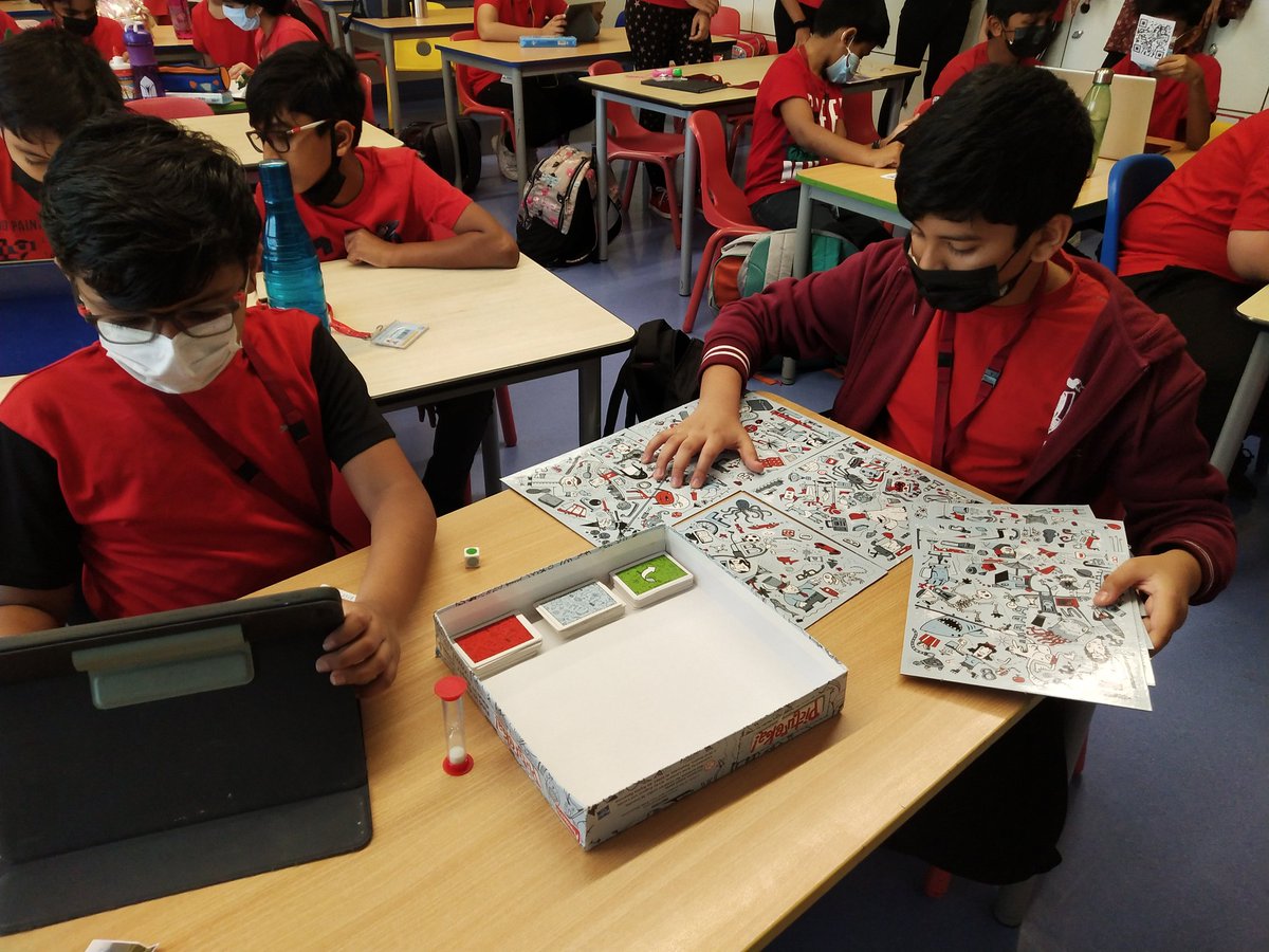 clavia_lewis's tweet photo. Its Game Time. Grade 5A is so engrossed in playing the board games #SpringCamp2022
@nmsprimary @Fatima_Martin @ShettySampoorna https://t.co/tlrvYAi0x3