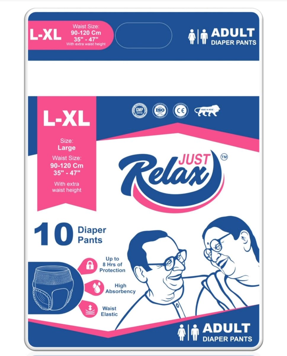 CogniStride's tweet photo. https://t.co/eDN3sE8uT9
JUST RELAX - ADULT DIAPER PANTS

Advanced design and shape make the diaper fit you 
just like your underwear worry-free impediment in your 
advancing years. We introduce to you 
#JustRelaxAdultEcoPants to help you enjoy the Golden
Years worry-free. https://t.co/dkCeZtKpDJ
