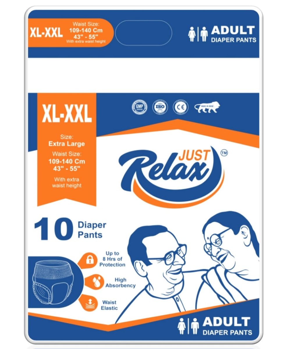 CogniStride's tweet photo. https://t.co/eDN3sE8uT9
JUST RELAX - ADULT DIAPER PANTS

Advanced design and shape make the diaper fit you 
just like your underwear worry-free impediment in your 
advancing years. We introduce to you 
#JustRelaxAdultEcoPants to help you enjoy the Golden
Years worry-free. https://t.co/dkCeZtKpDJ