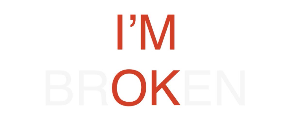 Slammer626's tweet photo. Did you scroll pass and see “I’m ok” or did you notice the hidden message first?

Sometimes we can’t tell how someone is truly feeling. I will listen to you, and I’m happy you’re still here with us. ❤️ reach out if you want to chat. #mentalhealth #reachout #itsokaytonotbeokay https://t.co/q17vQTLUIu