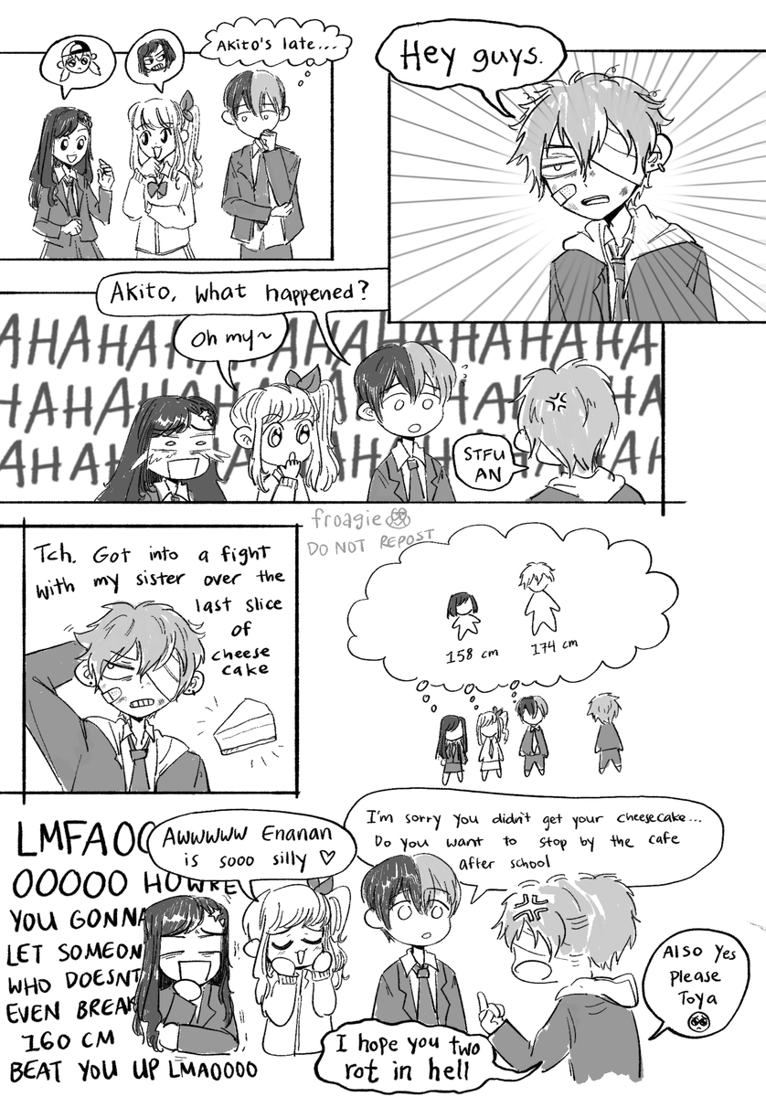 akito was only somewhat harmed in the making of this comic #prsk_FA 